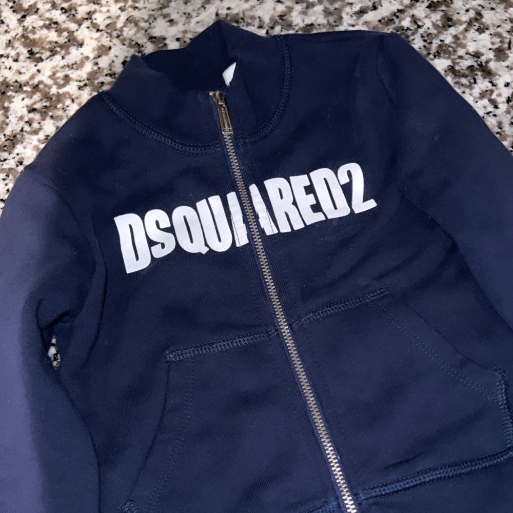 Dsquared Zip Up Sweater